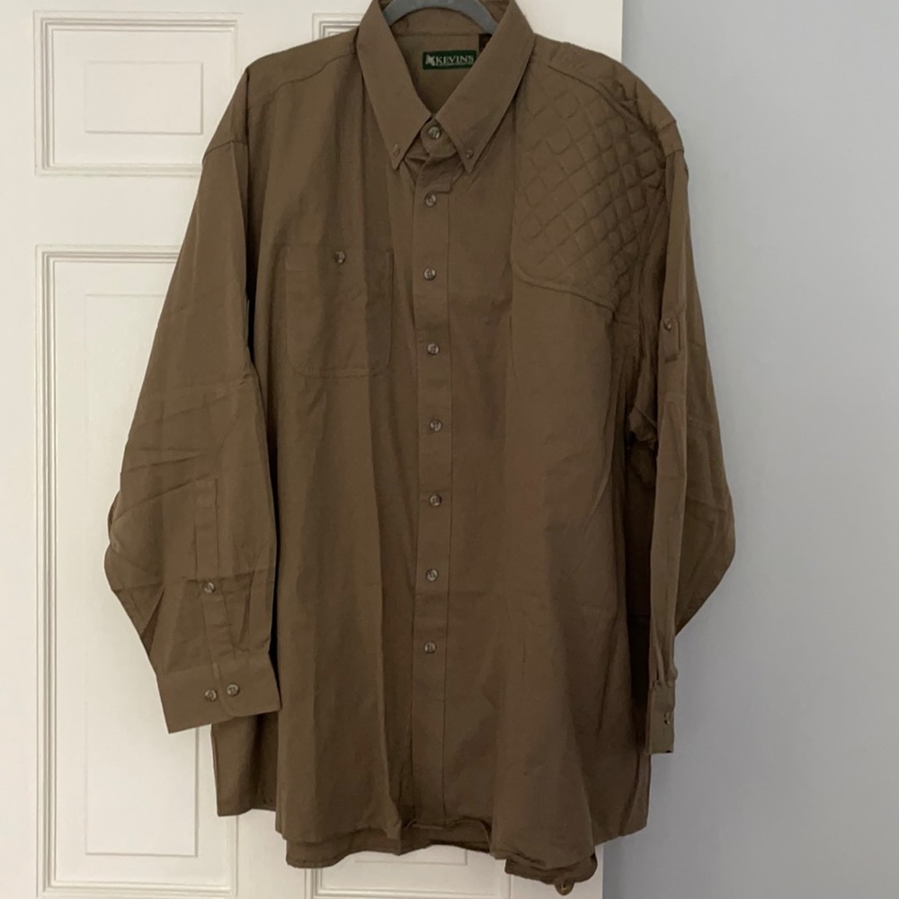 Kevin’s long sleeve button down shirt